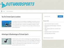 Tablet Screenshot of outwoodsports.co.uk